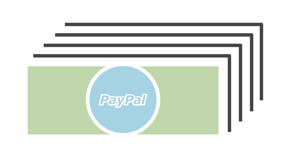 Get paid fast and easy via PayPal